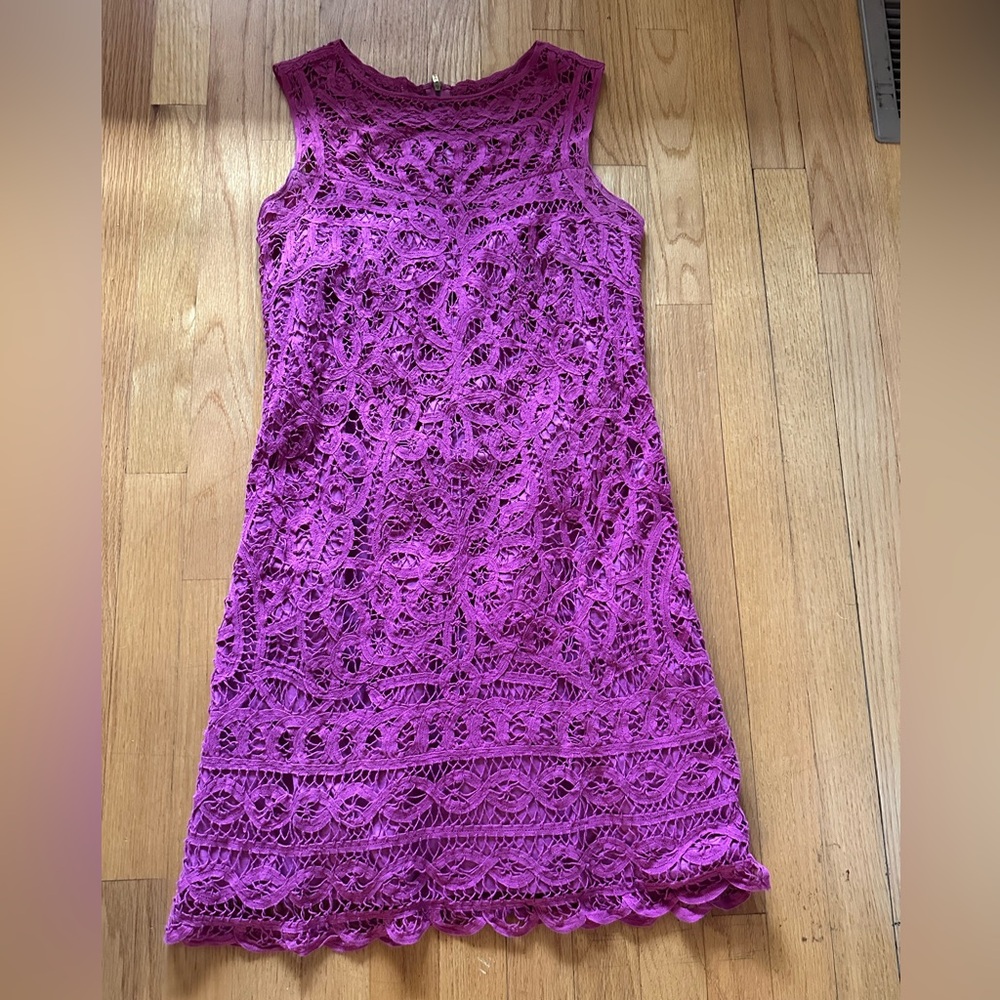 Lilly Pulitzer Battenburg lace dress size S
